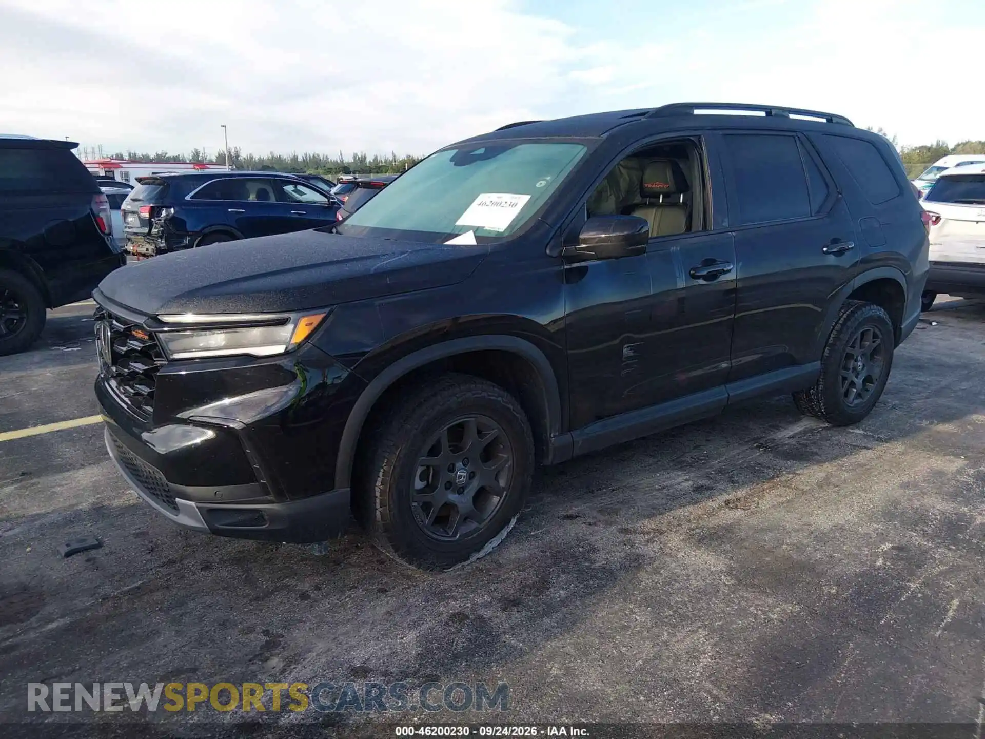 2 Photograph of a damaged car 5FNYG1H64SB021869 HONDA PILOT 2025