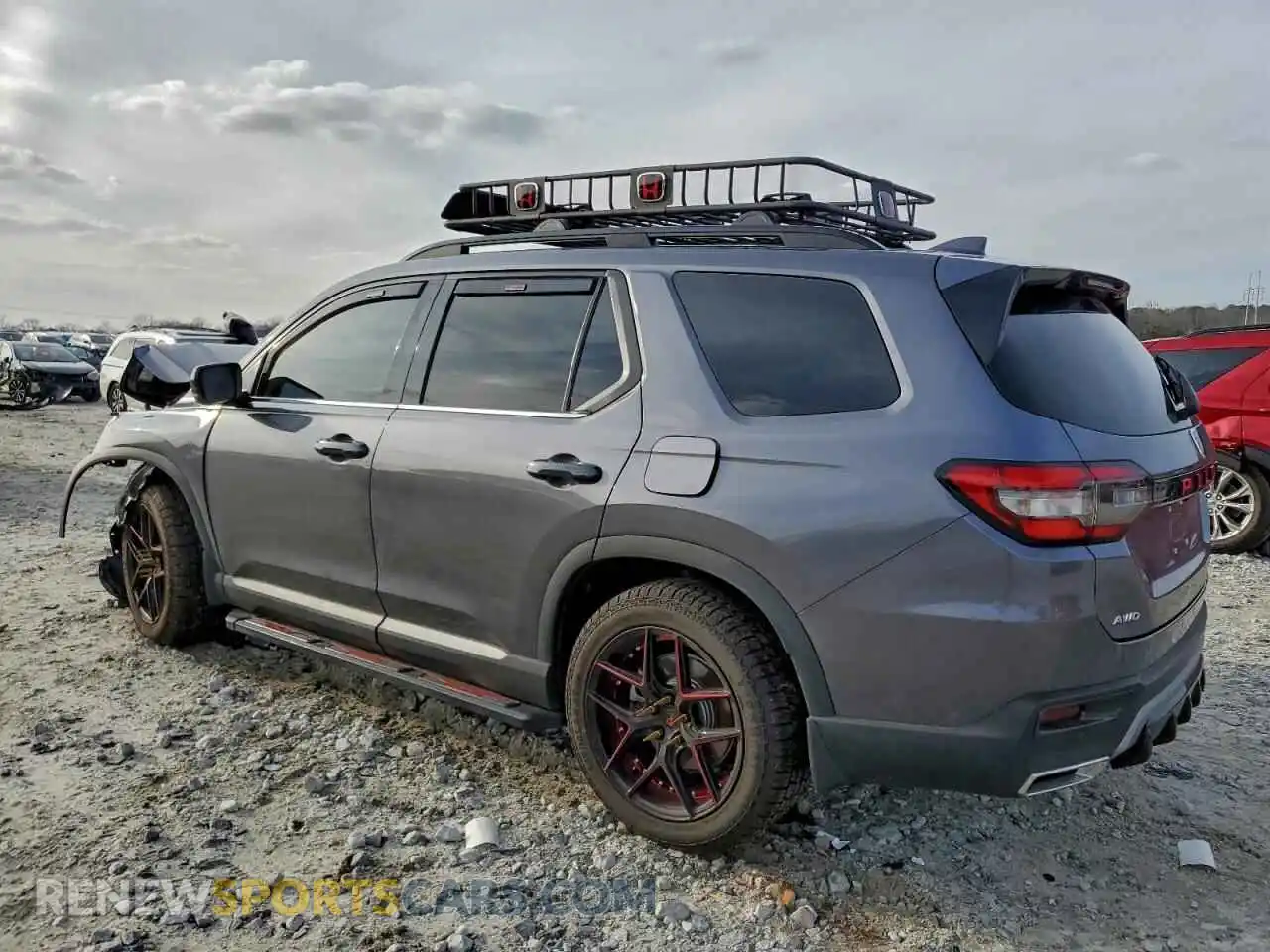 2 Photograph of a damaged car 5FNYG1H82SB080940 HONDA PILOT 2025