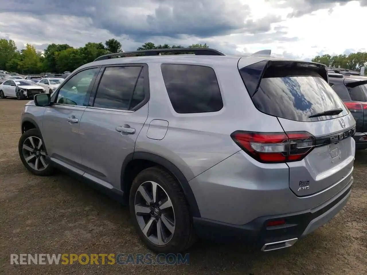 2 Photograph of a damaged car 5FNYG1H86SB027237 HONDA PILOT 2025