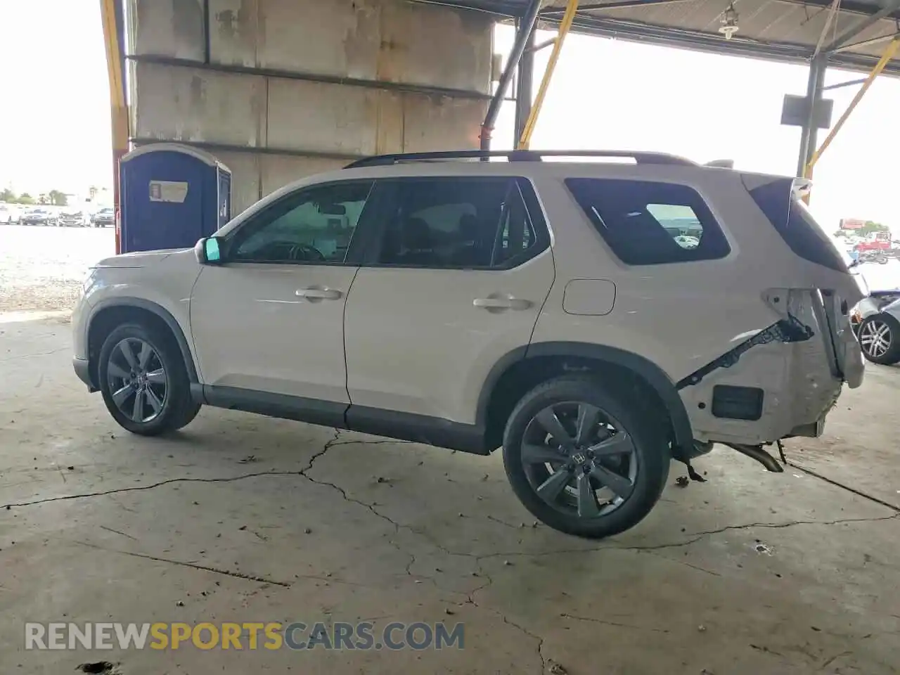 2 Photograph of a damaged car 5FNYG2H35SB045335 HONDA PILOT 2025