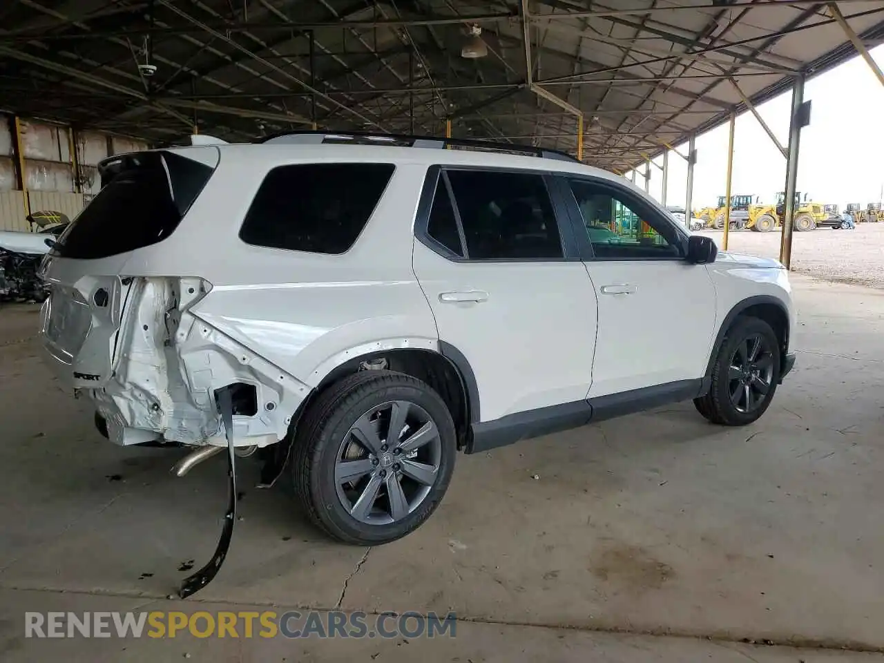 3 Photograph of a damaged car 5FNYG2H35SB045335 HONDA PILOT 2025