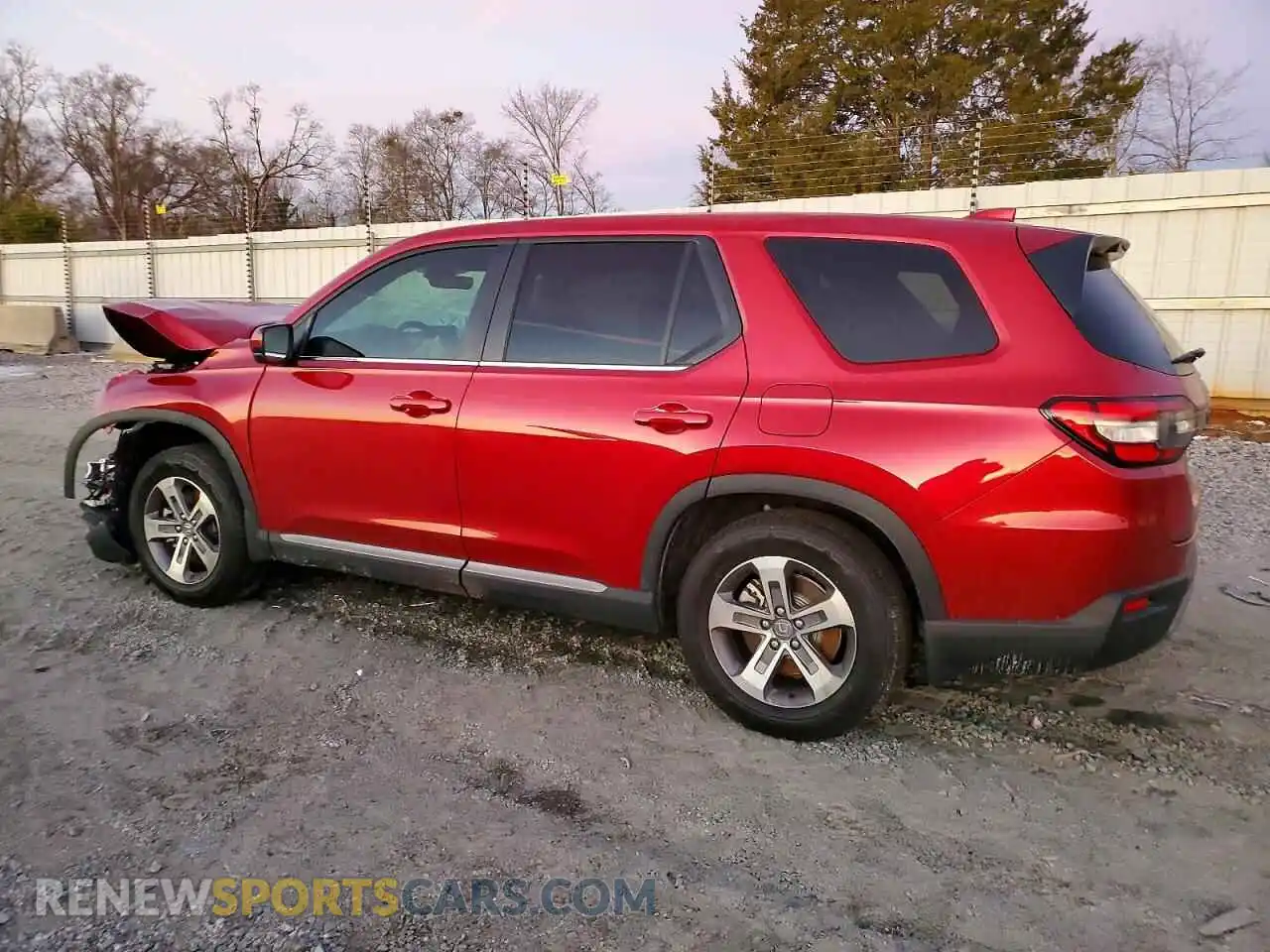 2 Photograph of a damaged car 5FNYG2H41SB014947 HONDA PILOT 2025