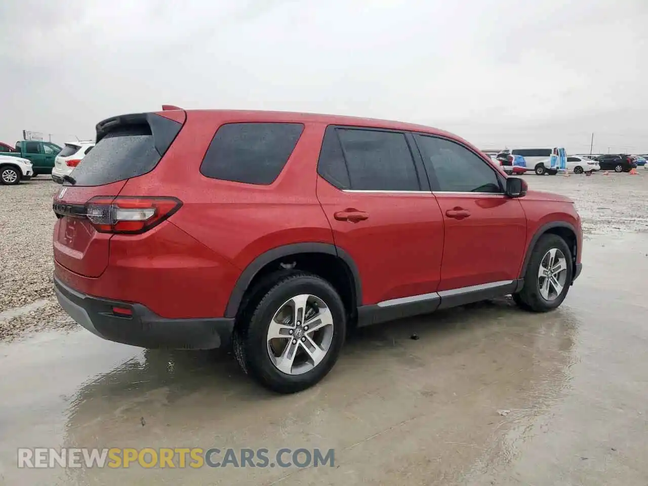 3 fotografías del automóvil dañado 5FNYG2H41SB035345 HONDA PILOT 2025