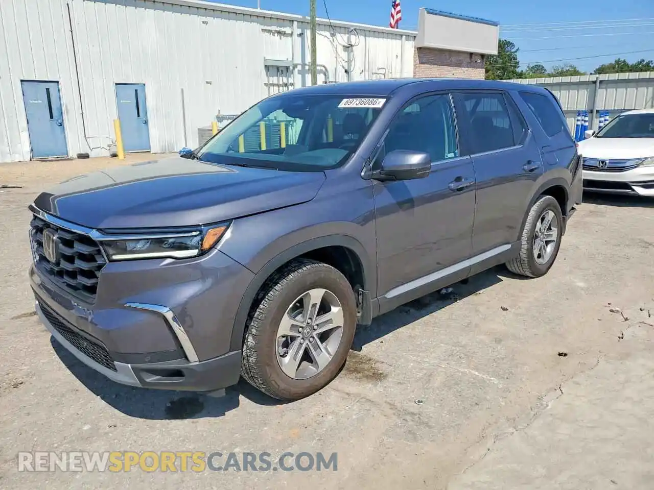 1 Photograph of a damaged car 5FNYG2H43SB045875 HONDA PILOT 2025