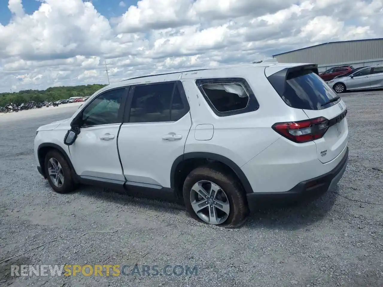 2 Photograph of a damaged car 5FNYG2H46SB006603 HONDA PILOT 2025