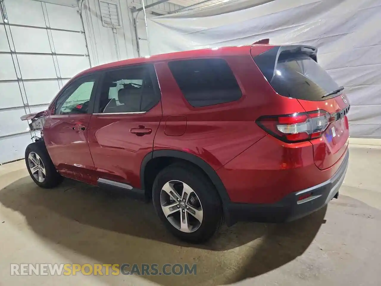 2 Photograph of a damaged car 5FNYG2H46SB033798 HONDA PILOT 2025