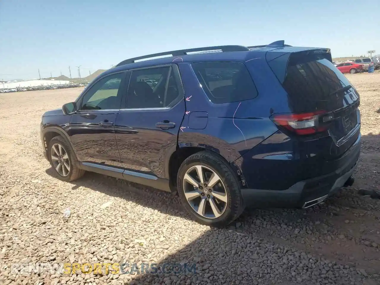 2 Фотография поврежденного автомобиля 5FNYG2H72SB023828 HONDA PILOT 2025