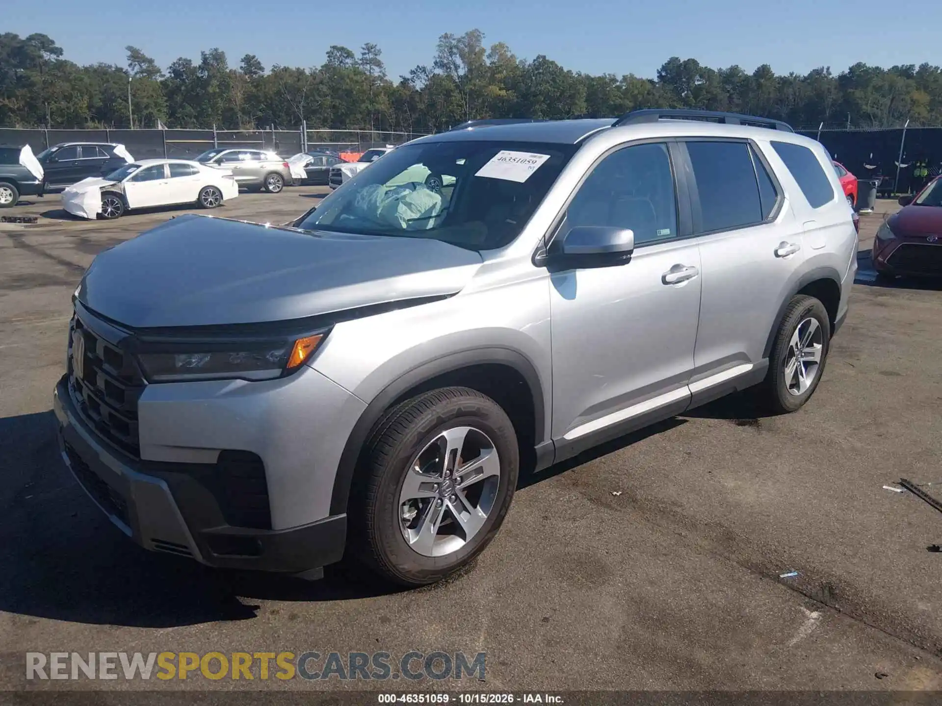 2 Photograph of a damaged car 5FNYG2H46TB011303 HONDA PILOT 2026