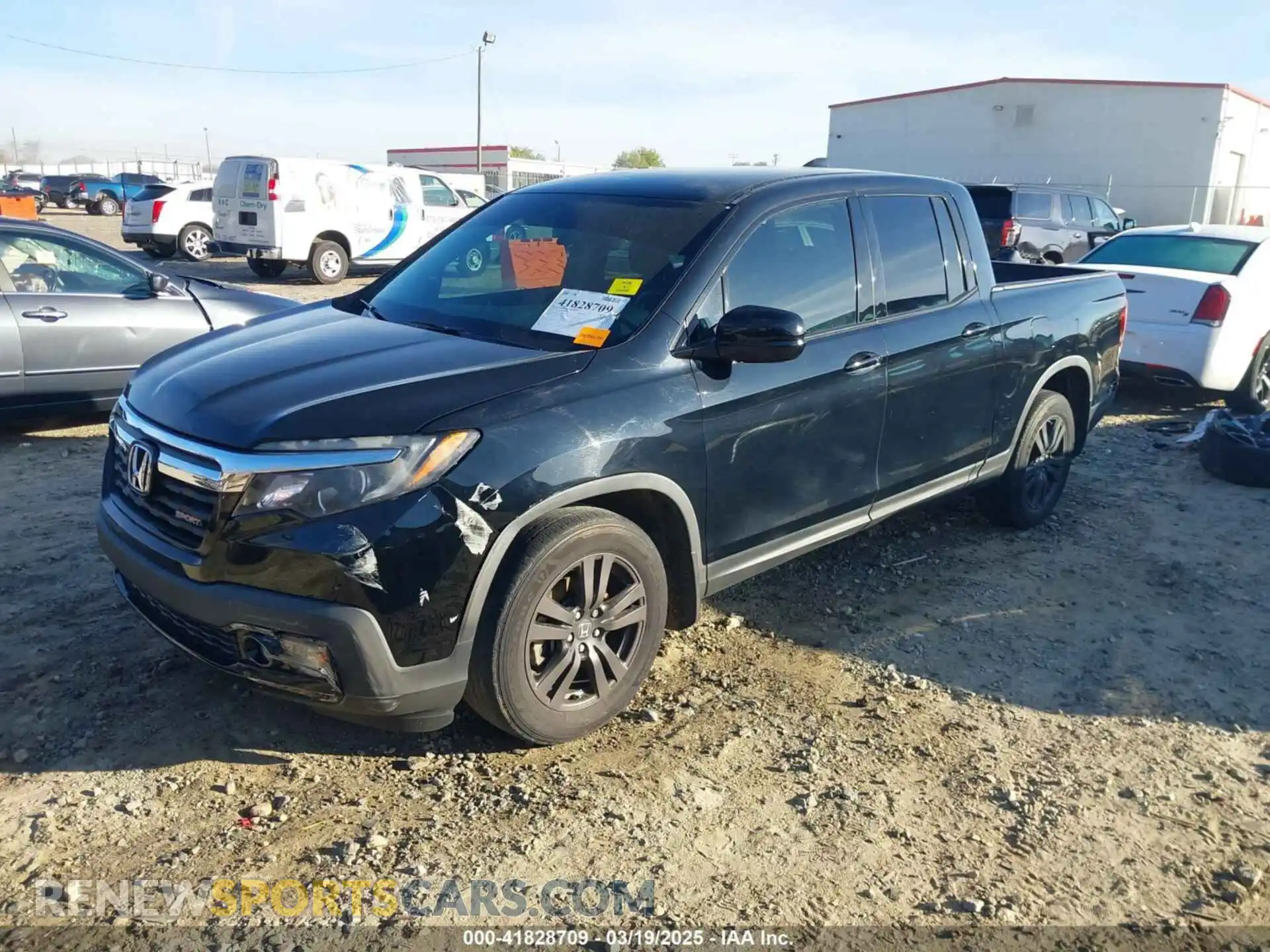 2 Photograph of a damaged car 5FPYK2F12KB007990 HONDA RIDGELINE 2019
