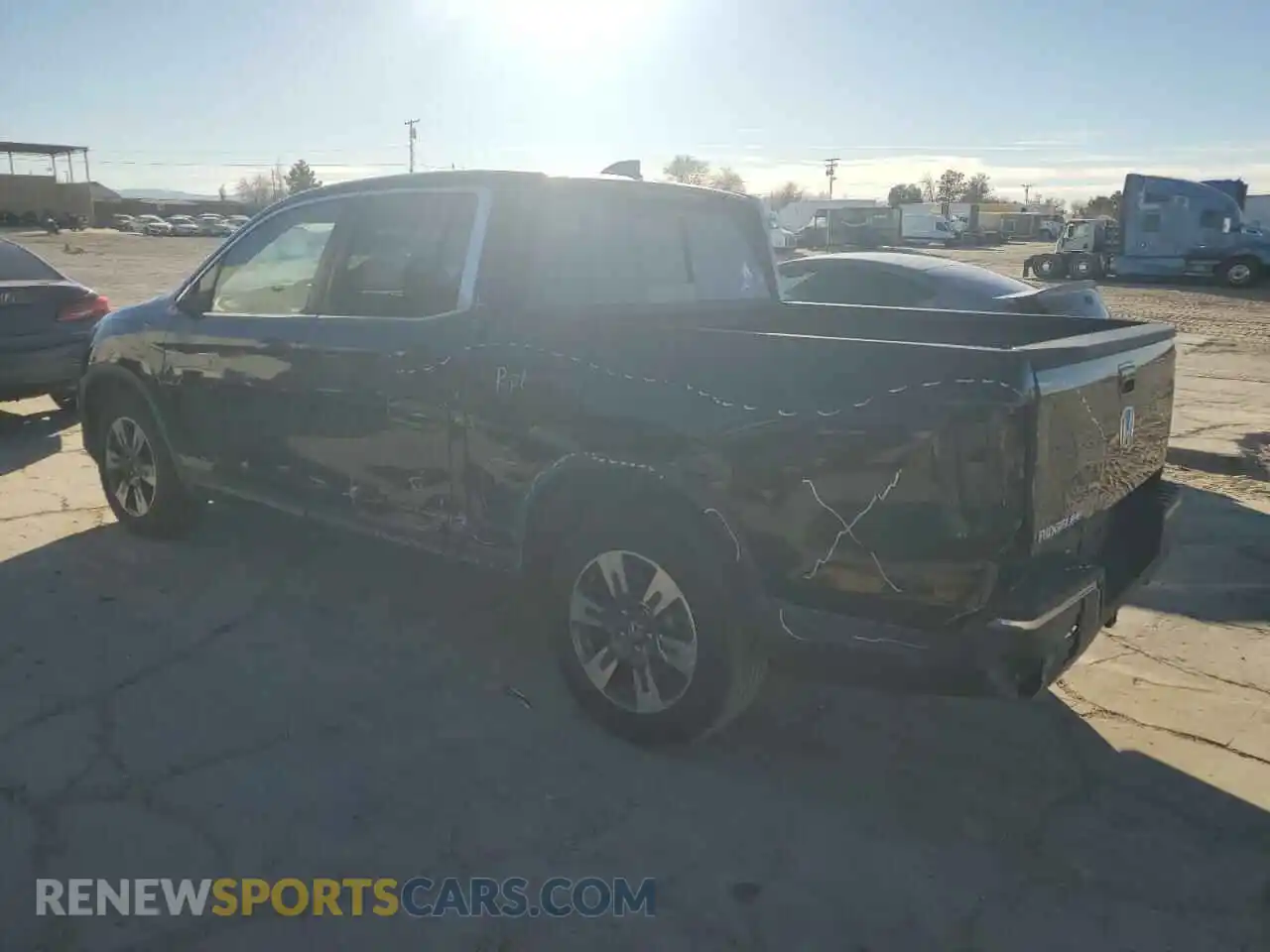 2 Photograph of a damaged car 5FPYK2F55KB000356 HONDA RIDGELINE 2019