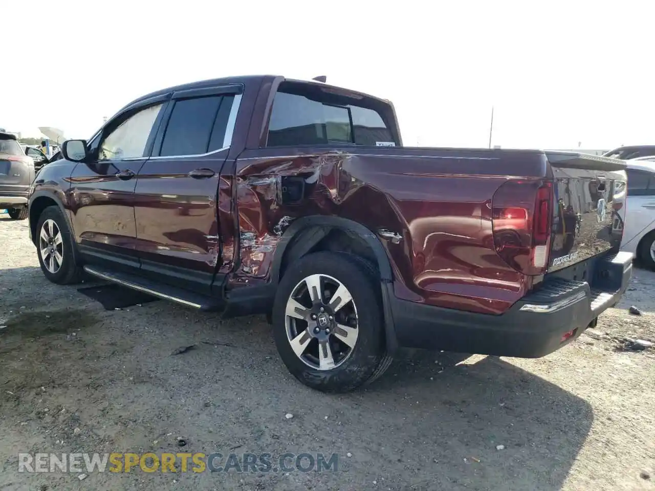 2 fotografías del automóvil dañado 5FPYK2F67KB001114 HONDA RIDGELINE 2019