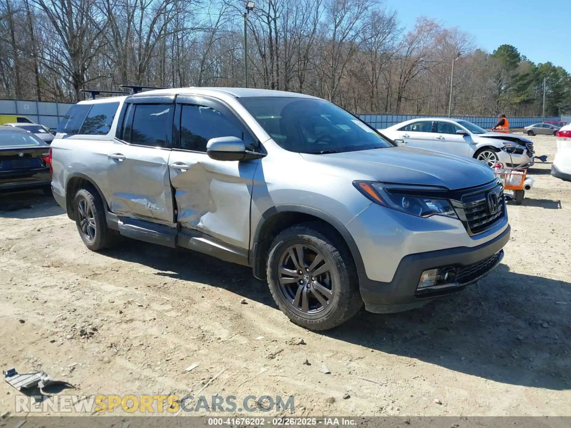 1 Photograph of a damaged car 5FPYK3F16KB038441 HONDA RIDGELINE 2019