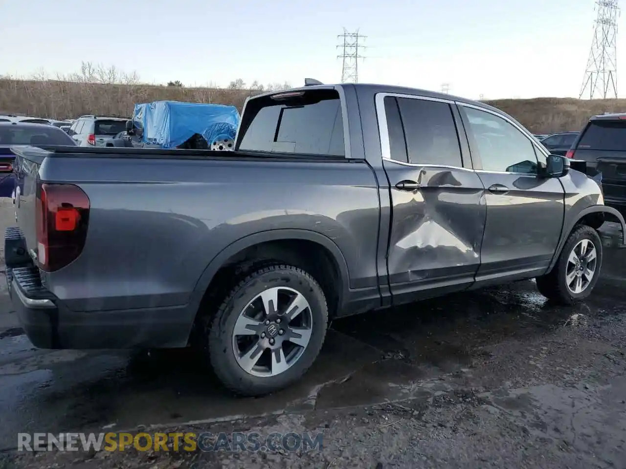 3 Photograph of a damaged car 5FPYK3F53KB042790 HONDA RIDGELINE 2019