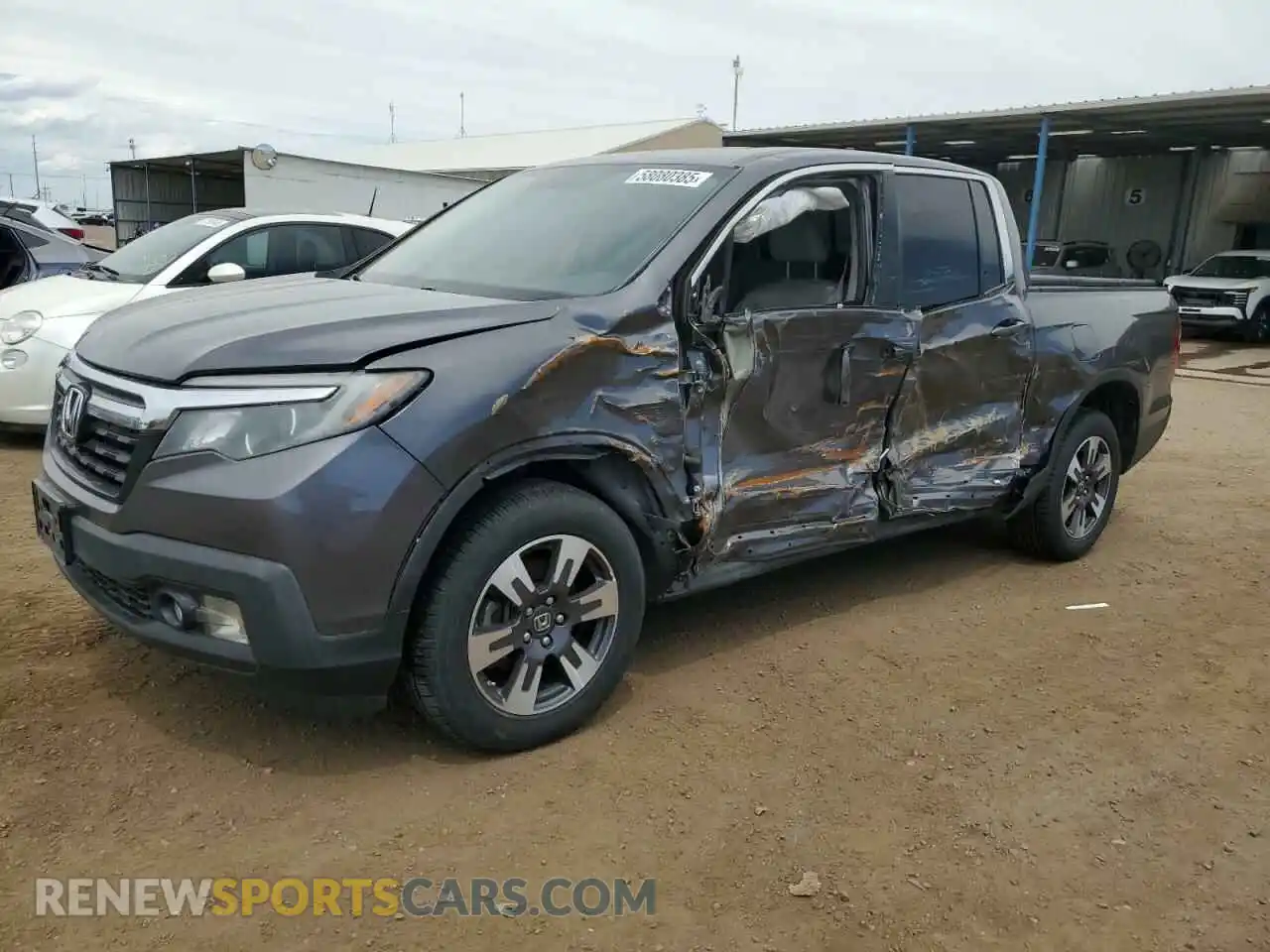 1 Photograph of a damaged car 5FPYK3F55KB005630 HONDA RIDGELINE 2019