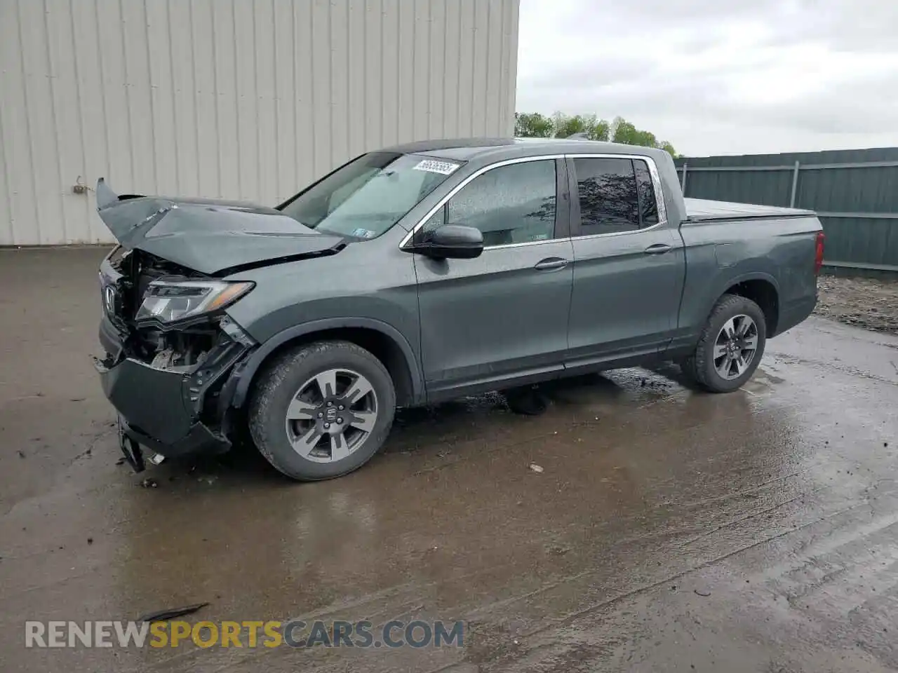 1 Photograph of a damaged car 5FPYK3F57KB046194 HONDA RIDGELINE 2019