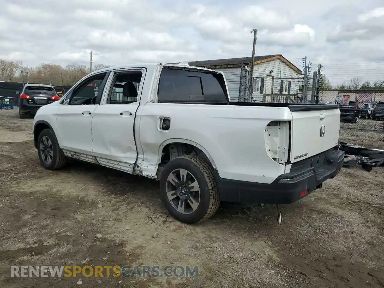 2 Photograph of a damaged car 5FPYK3F5XKB047209 HONDA RIDGELINE 2019