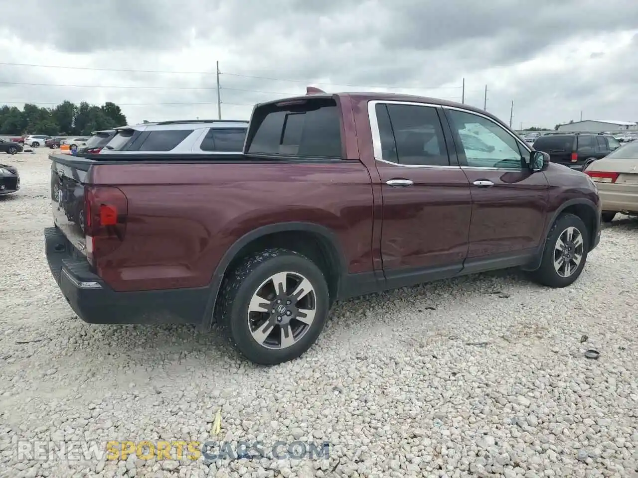 3 Photograph of a damaged car 5FPYK3F70KB002068 HONDA RIDGELINE 2019
