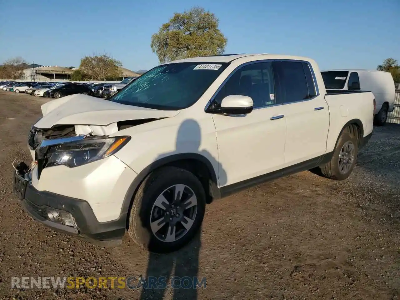 1 Photograph of a damaged car 5FPYK3F71KB019025 HONDA RIDGELINE 2019