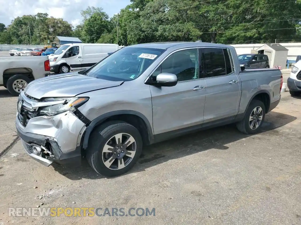 1 Photograph of a damaged car 5FPYK3F72KB001049 HONDA RIDGELINE 2019
