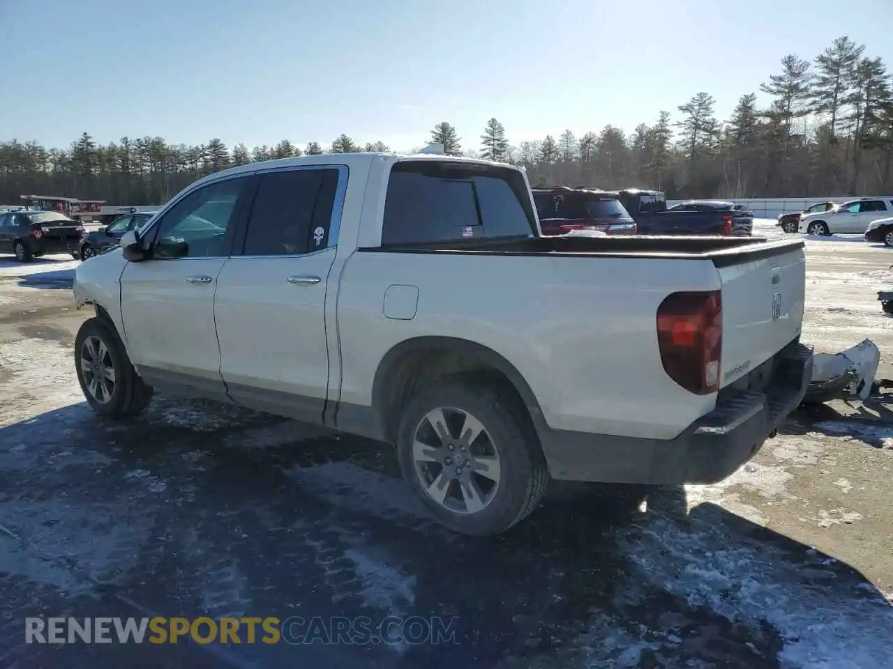 2 Photograph of a damaged car 5FPYK3F73KB005448 HONDA RIDGELINE 2019