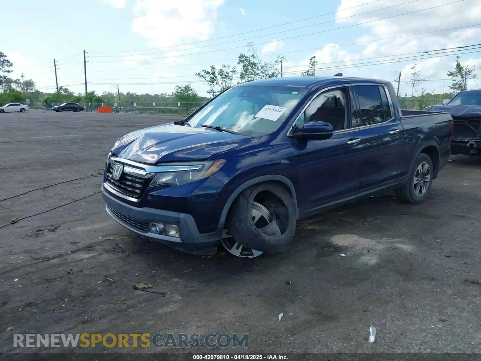 2 Photograph of a damaged car 5FPYK3F76KB010613 HONDA RIDGELINE 2019