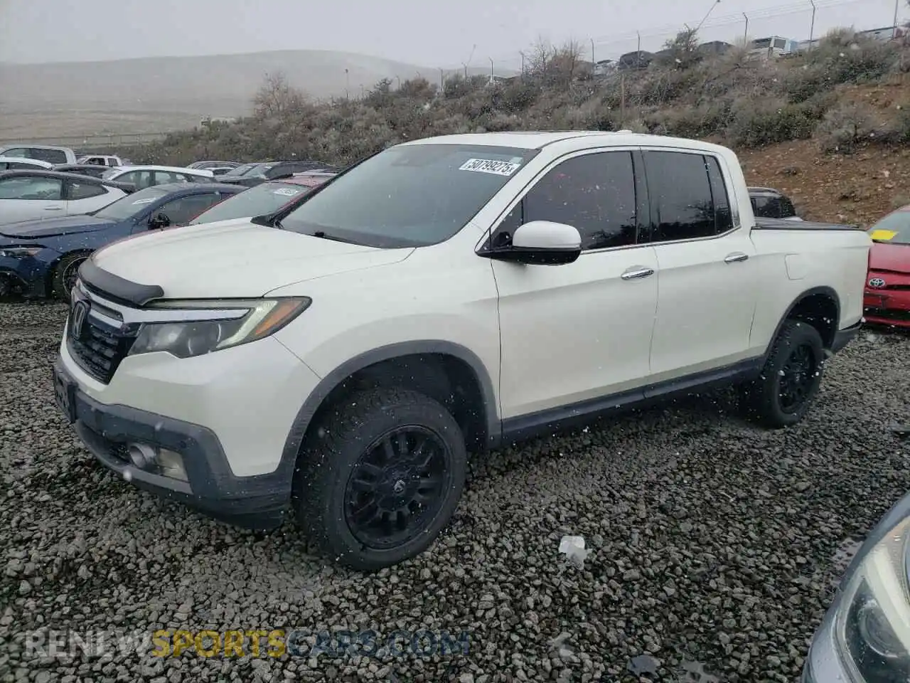 1 Photograph of a damaged car 5FPYK3F78KB009883 HONDA RIDGELINE 2019