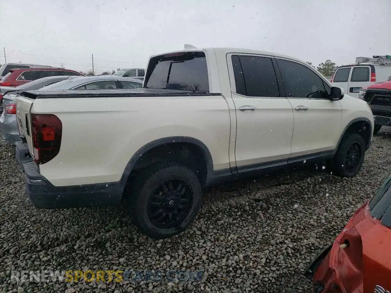 3 Photograph of a damaged car 5FPYK3F78KB009883 HONDA RIDGELINE 2019