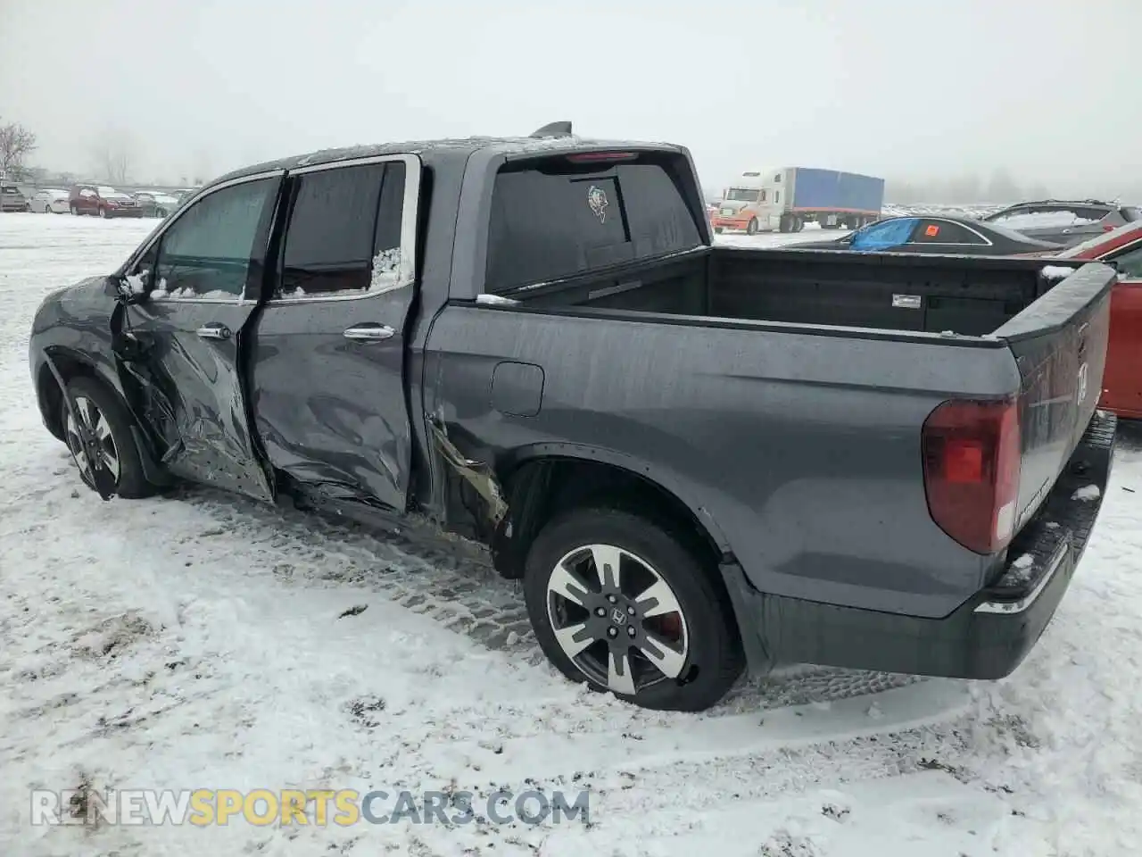 2 Photograph of a damaged car 5FPYK3F79KB504903 HONDA RIDGELINE 2019