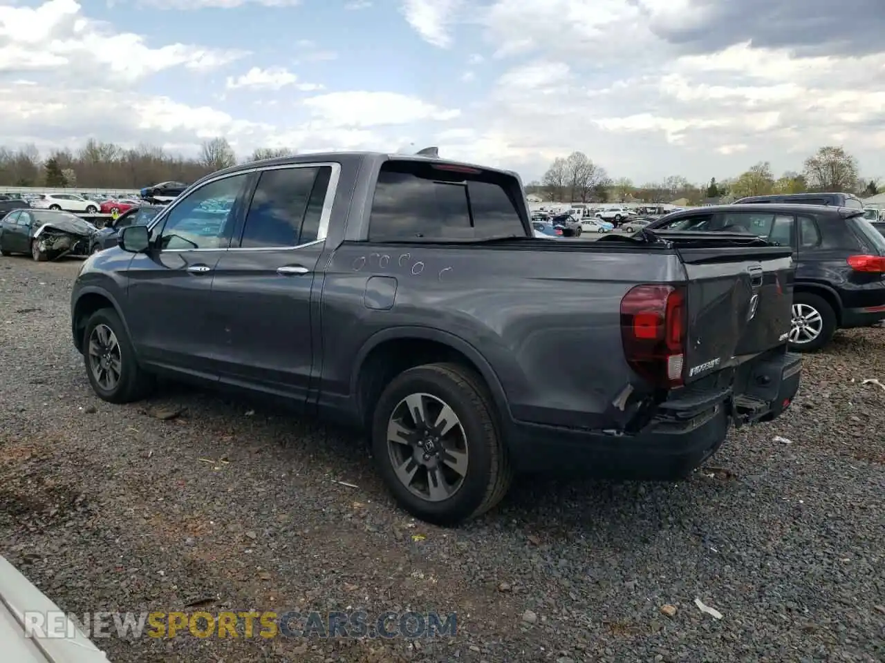 2 Photograph of a damaged car 5FPYK3F7XKB020903 HONDA RIDGELINE 2019