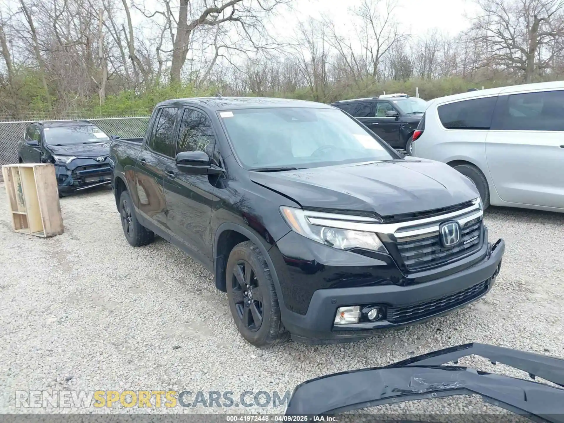1 Photograph of a damaged car 5FPYK3F86KB048271 HONDA RIDGELINE 2019