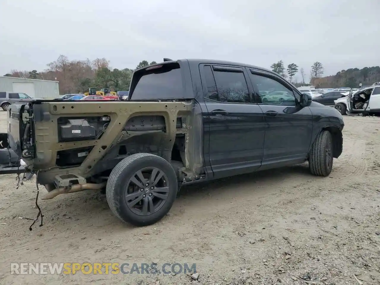 3 Photograph of a damaged car 5FPYK2F12LB000040 HONDA RIDGELINE 2020