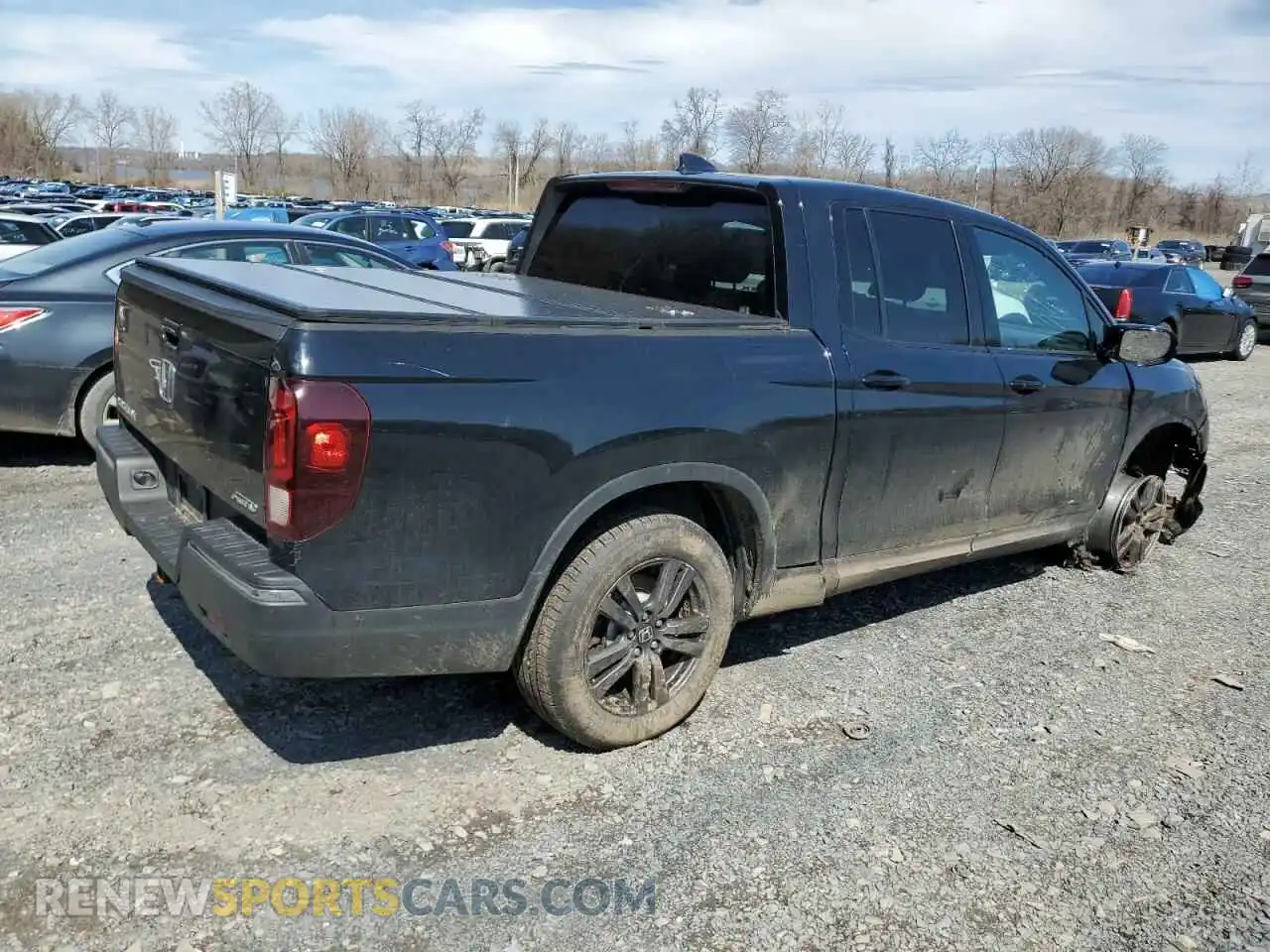 3 Photograph of a damaged car 5FPYK3F16LB019969 HONDA RIDGELINE 2020