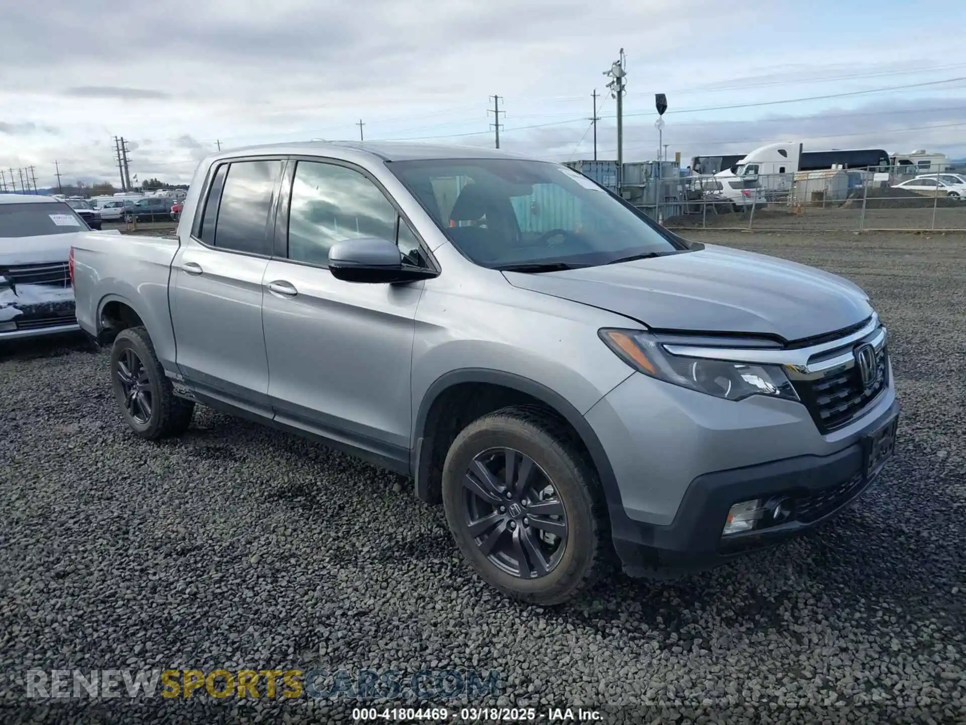 1 Photograph of a damaged car 5FPYK3F16LB027473 HONDA RIDGELINE 2020