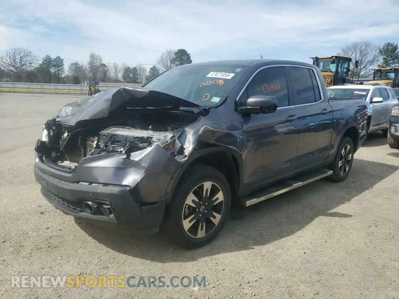 1 Photograph of a damaged car 5FPYK3F58LB022438 HONDA RIDGELINE 2020