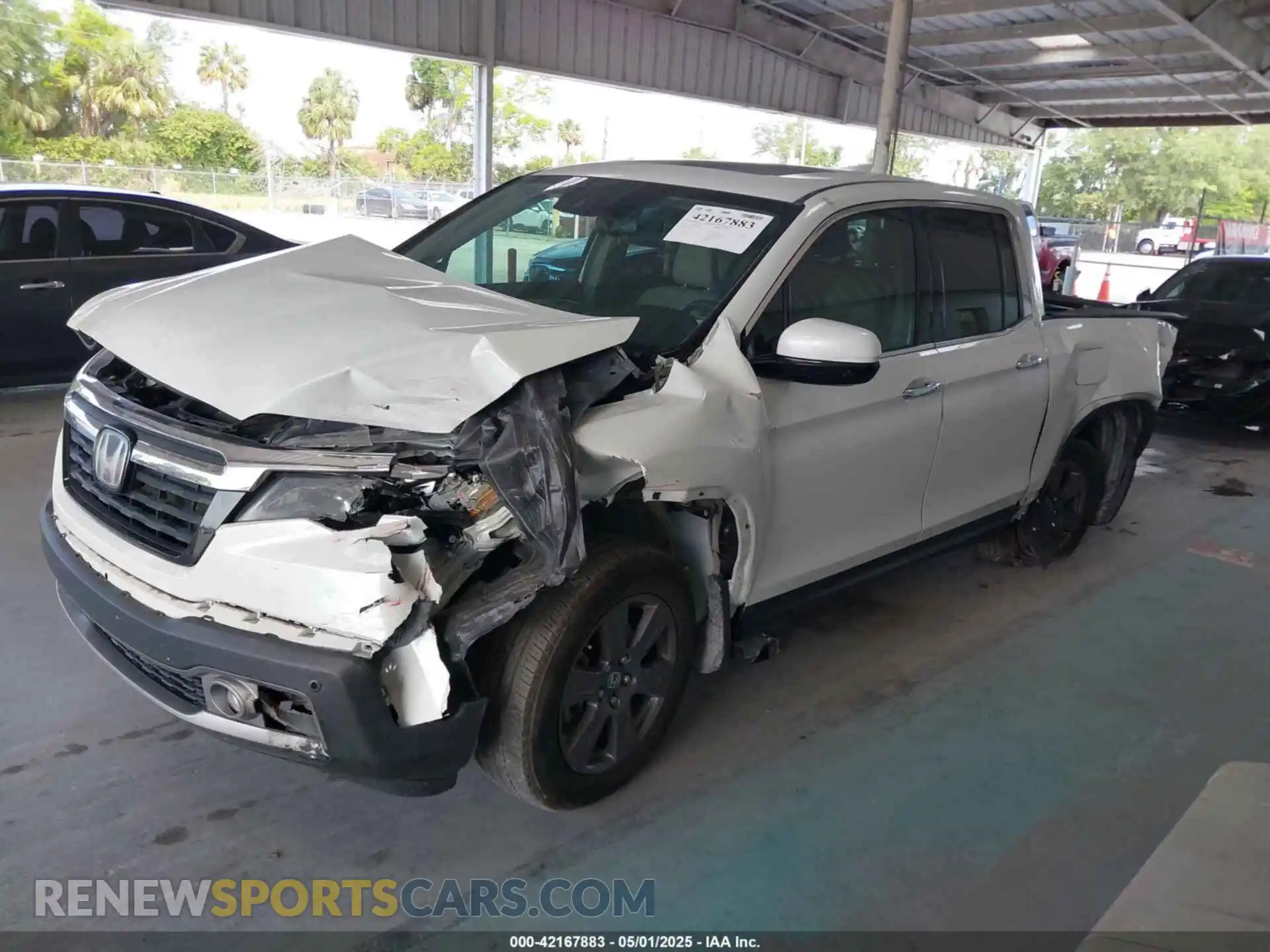 2 Photograph of a damaged car 5FPYK3F71LB005028 HONDA RIDGELINE 2020