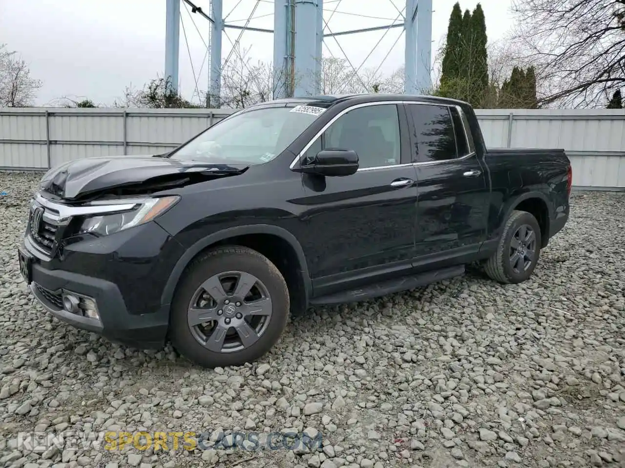 1 Photograph of a damaged car 5FPYK3F77LB006653 HONDA RIDGELINE 2020