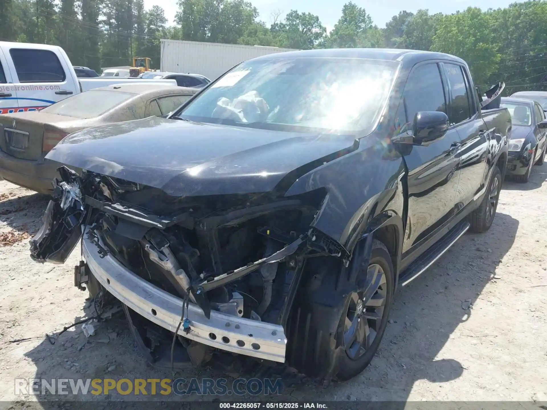 2 Photograph of a damaged car 5FPYK3F15MB026171 HONDA RIDGELINE 2021
