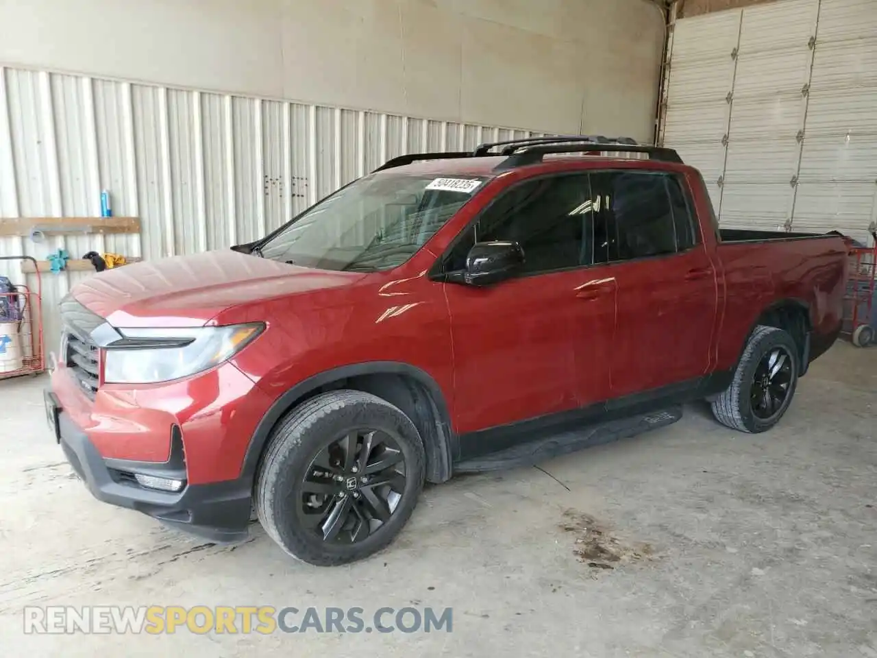 1 Photograph of a damaged car 5FPYK3F19MB020955 HONDA RIDGELINE 2021