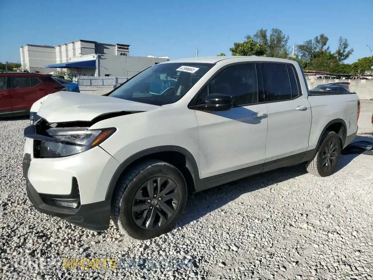 1 Photograph of a damaged car 5FPYK3F1XMB015473 HONDA RIDGELINE 2021