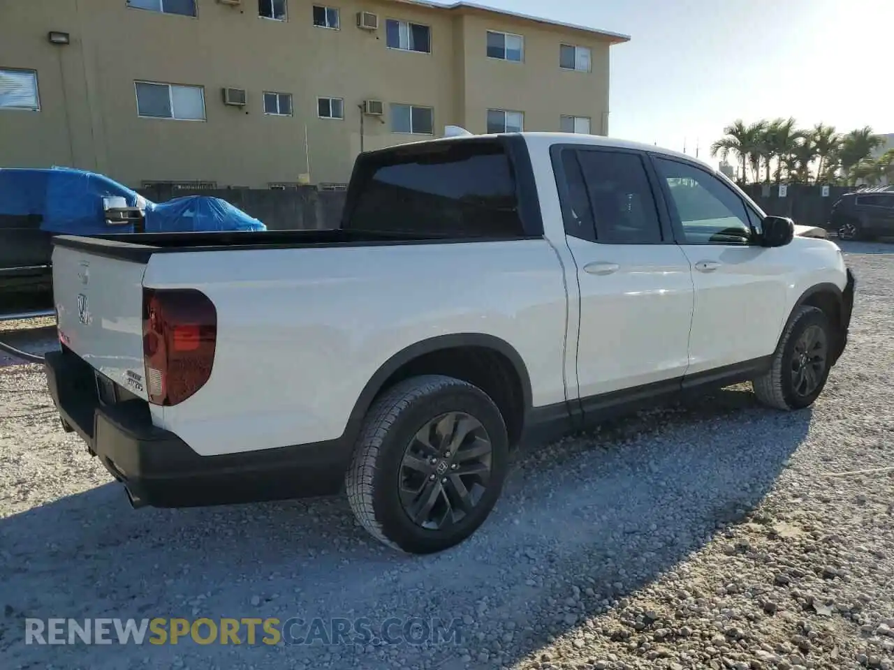3 Photograph of a damaged car 5FPYK3F1XMB015473 HONDA RIDGELINE 2021