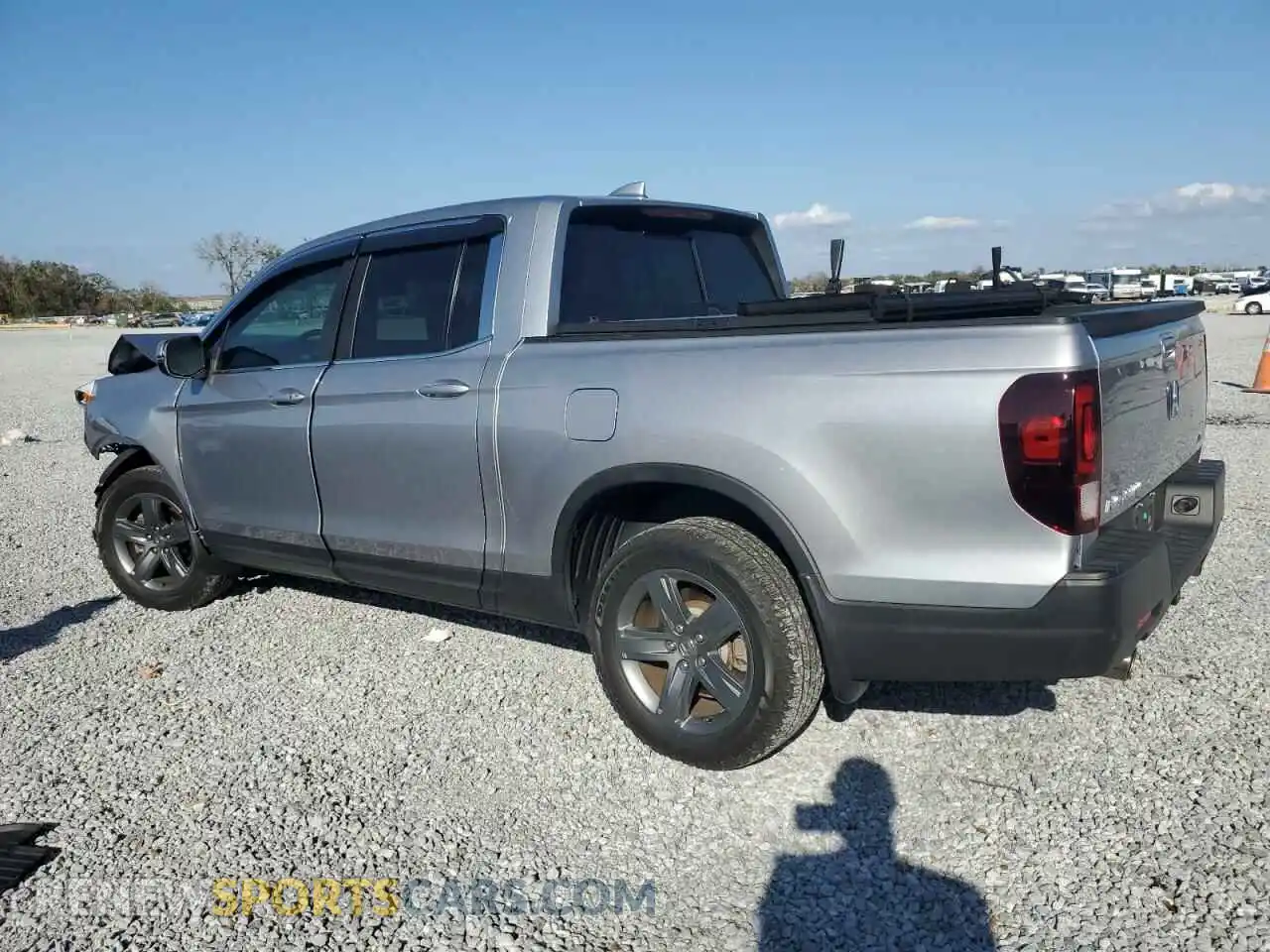 2 Photograph of a damaged car 5FPYK3F53MB019934 HONDA RIDGELINE 2021