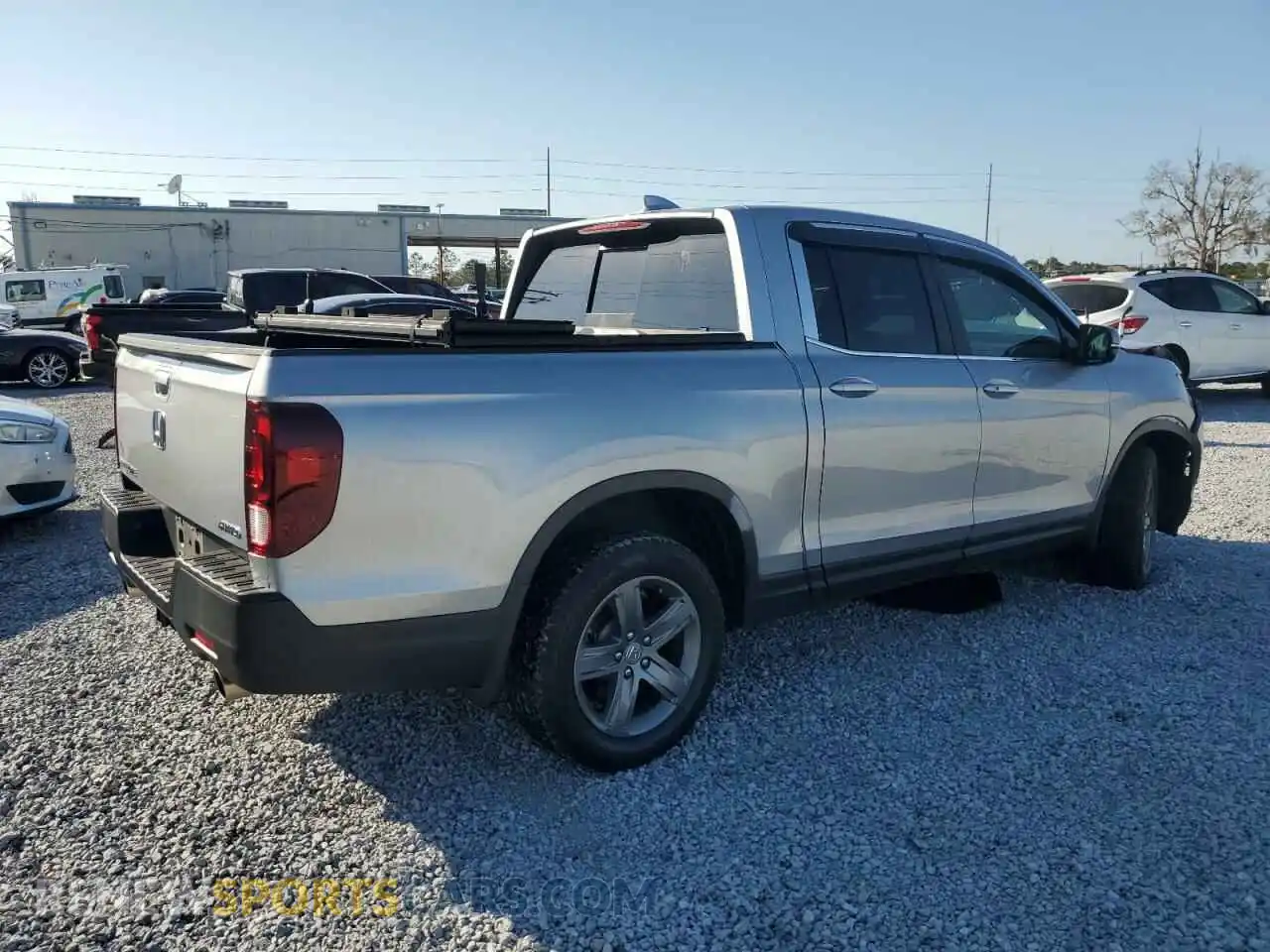 3 Photograph of a damaged car 5FPYK3F53MB019934 HONDA RIDGELINE 2021