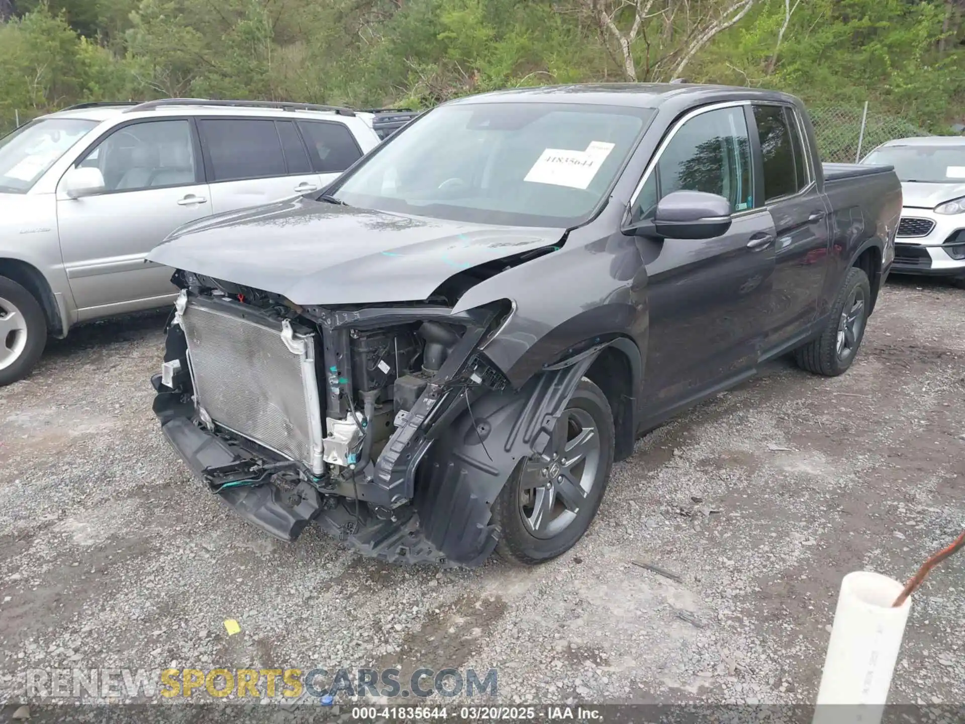 2 Photograph of a damaged car 5FPYK3F54MB014659 HONDA RIDGELINE 2021