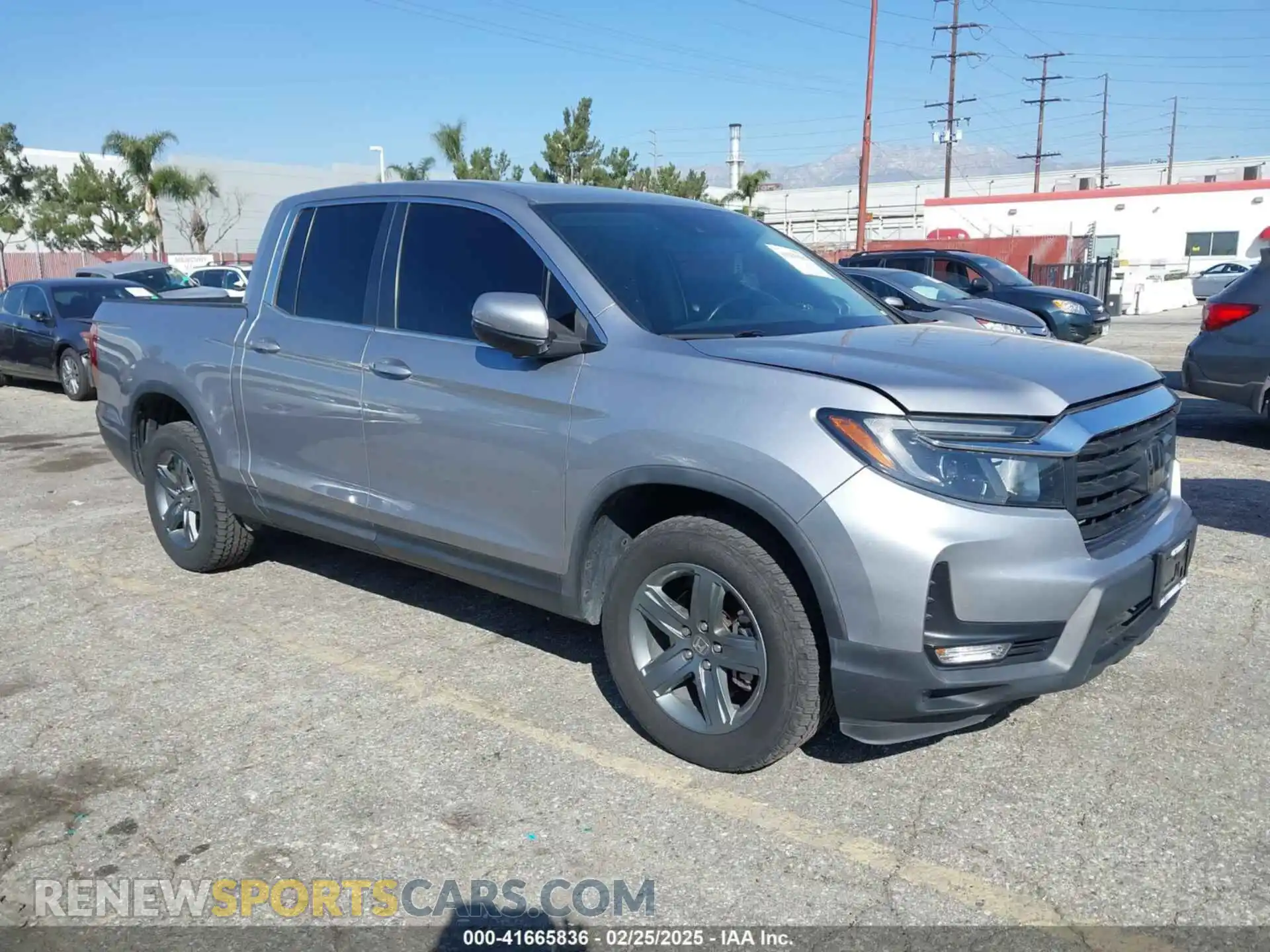 1 Photograph of a damaged car 5FPYK3F56MB016297 HONDA RIDGELINE 2021