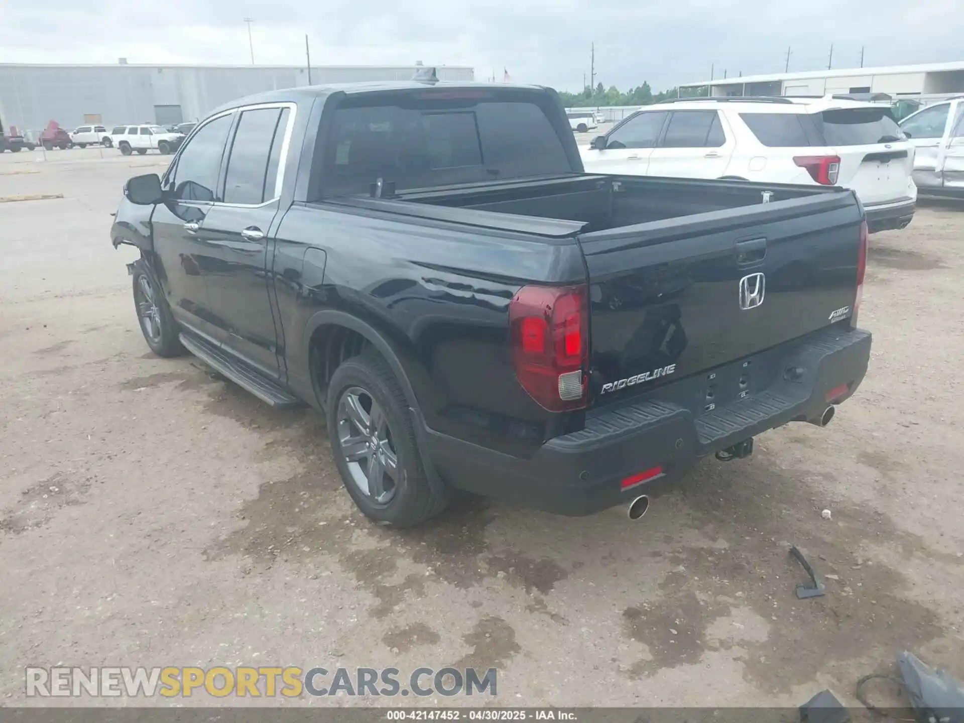 3 Photograph of a damaged car 5FPYK3F71MB018153 HONDA RIDGELINE 2021