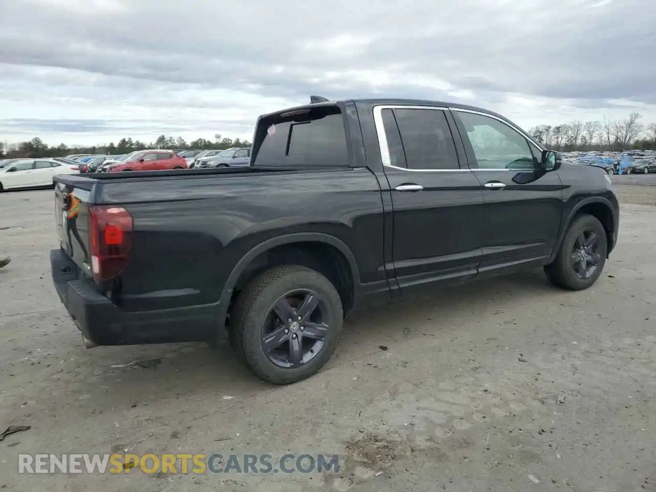 3 Photograph of a damaged car 5FPYK3F74MB027672 HONDA RIDGELINE 2021