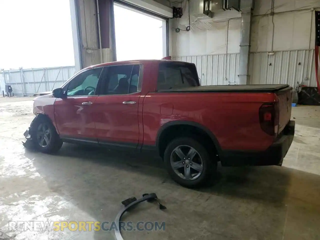 2 Photograph of a damaged car 5FPYK3F76MB018004 HONDA RIDGELINE 2021