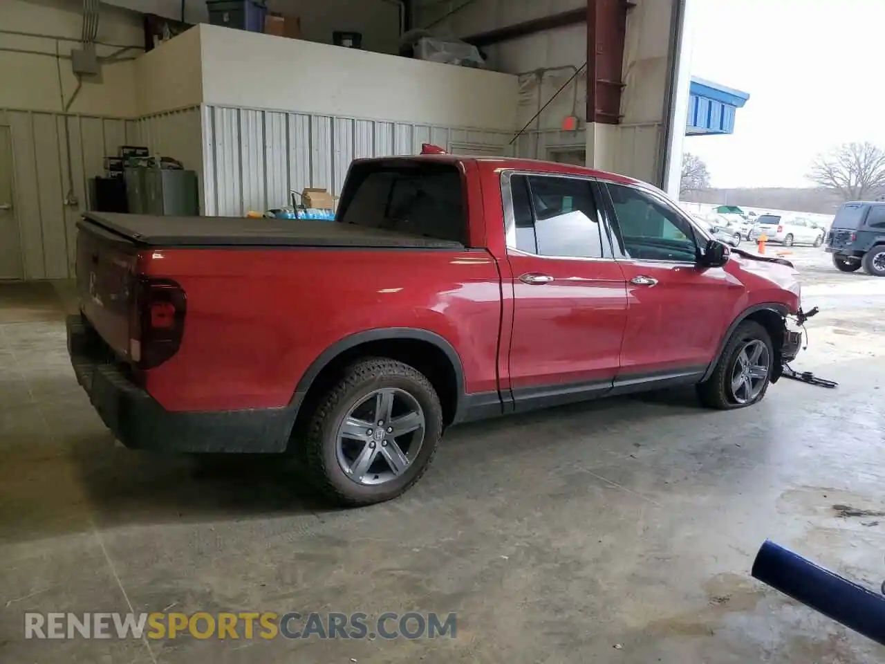 3 Photograph of a damaged car 5FPYK3F76MB018004 HONDA RIDGELINE 2021