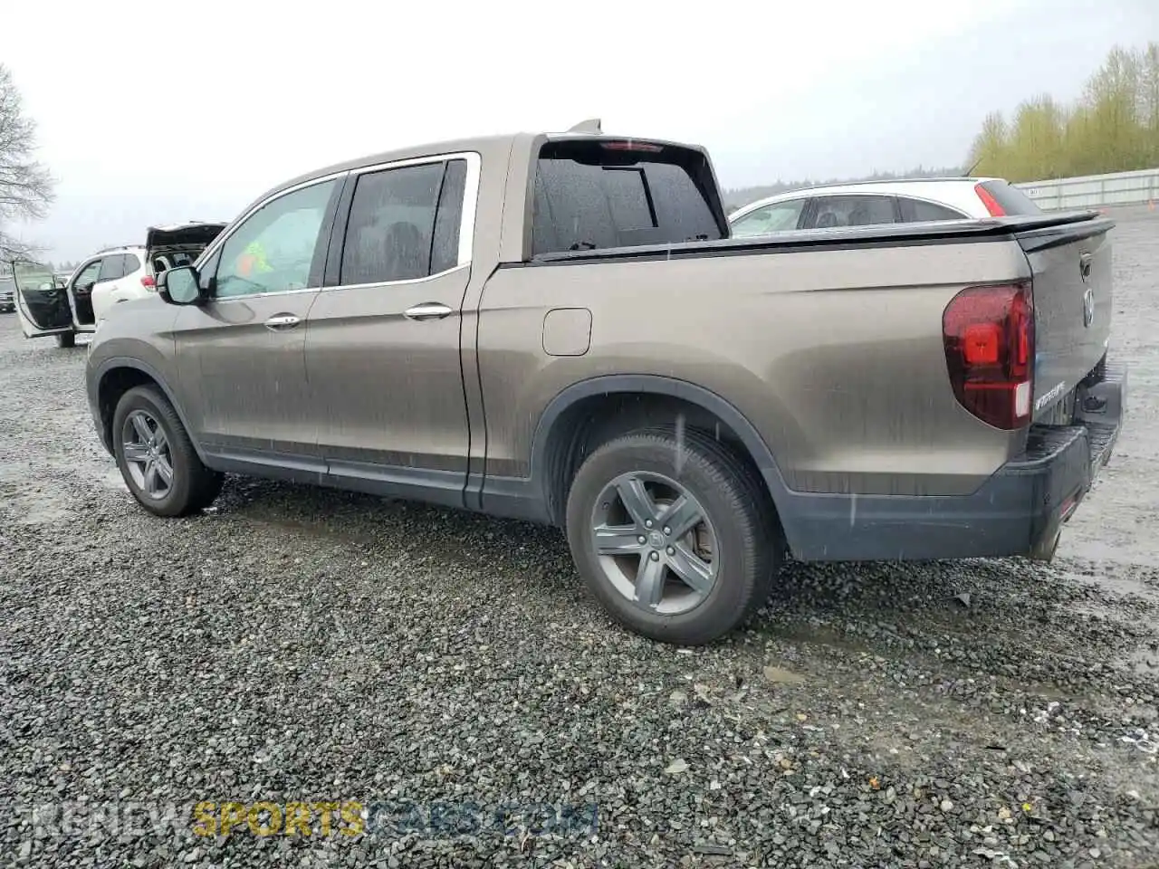 2 Photograph of a damaged car 5FPYK3F78MB016027 HONDA RIDGELINE 2021