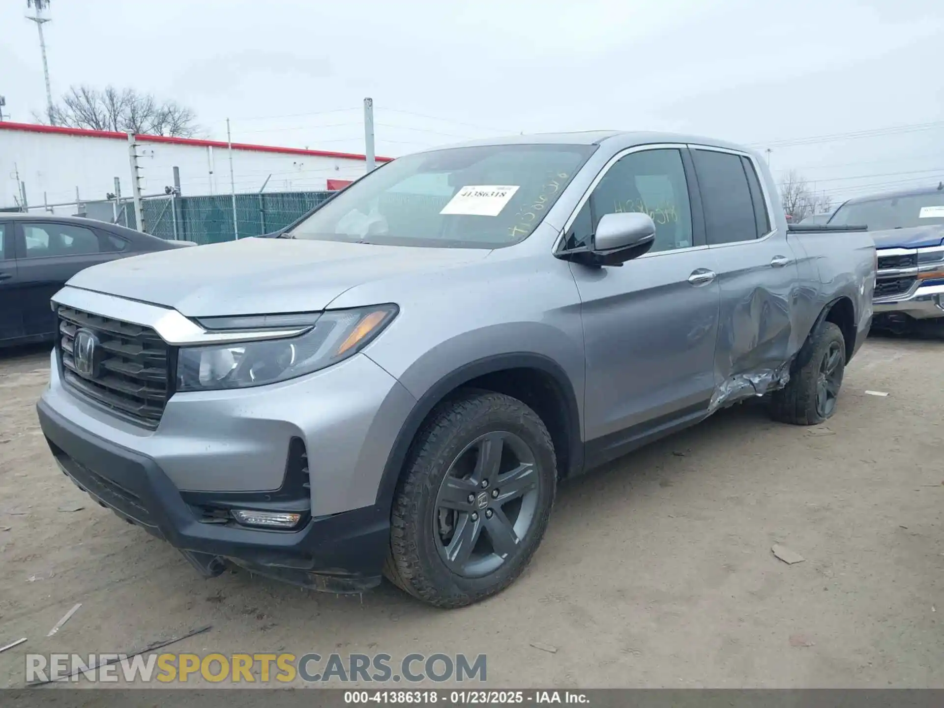2 Photograph of a damaged car 5FPYK3F79MB010091 HONDA RIDGELINE 2021